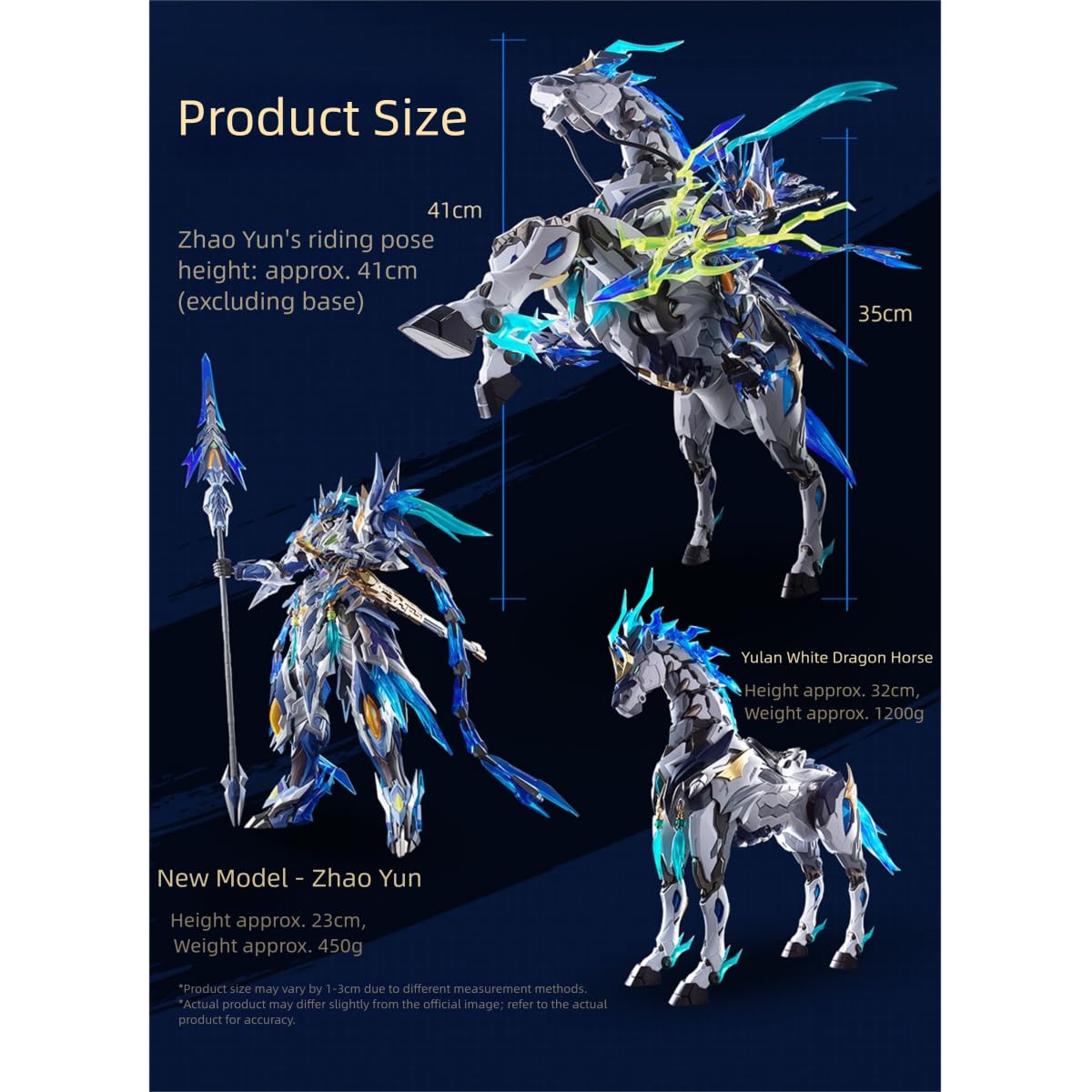 Amazon | HiPlay 摩動核 MOTOR NUCLEAR 趙雲 玉蘭白龍駒付き MNP-XH05